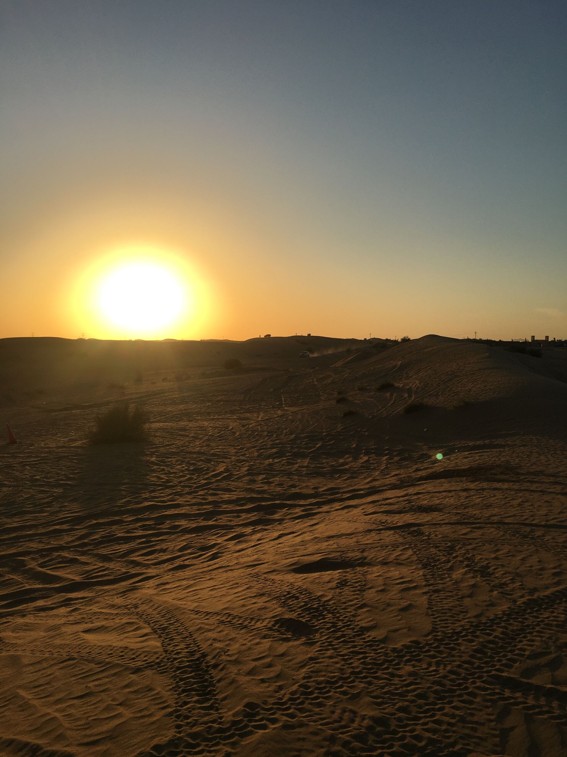 arabian desert sunset